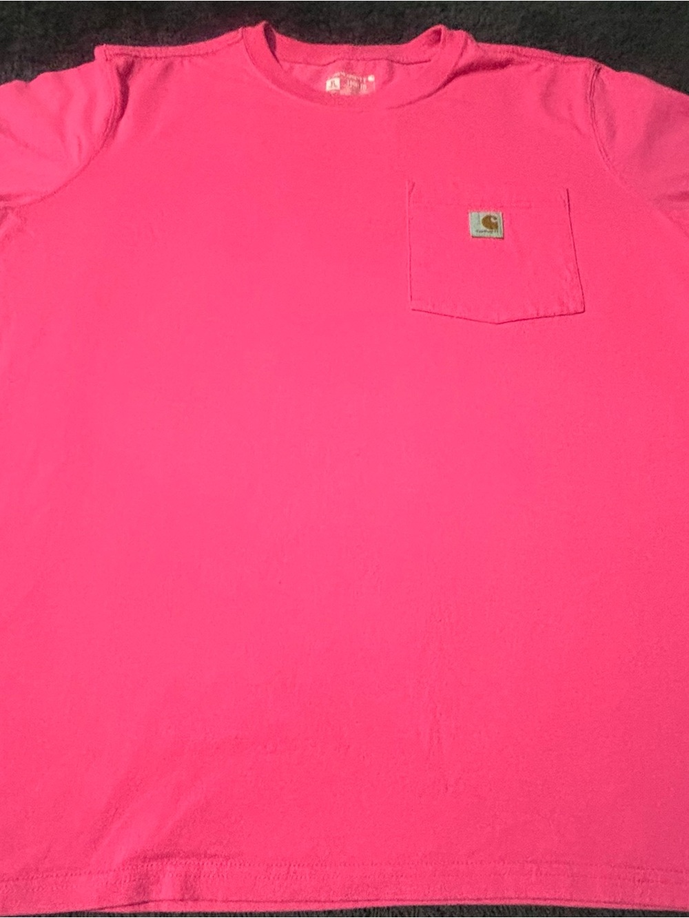 Carhartt Kids Hot Pink Pocket Tee